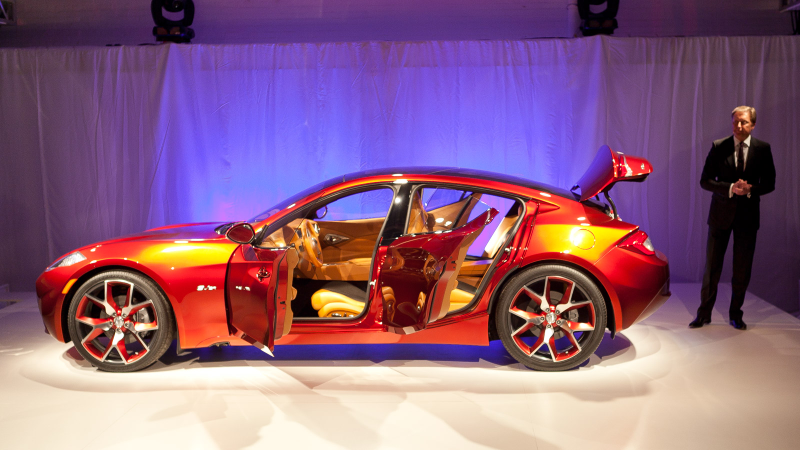 Illustration for article titled Fisker Atlantic: Live Photos
